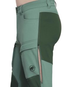 On mmtsklep Spodnie I Spodenki | Spodnie Zinal Hybrid Pants Men Dark Jade-Woods