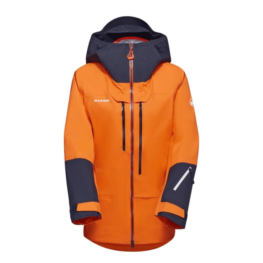 Ona mmtsklep Kurtki I Kamizelki | Kurtka Haldigrat Air Hs Hooded Jacket Women Tangerine-Marine