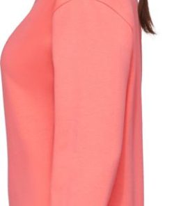 Ona mmtsklep Polary I Bluzy | Bluza Mammut Core Ml Crew Neck Women Logo Salmon