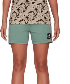 Ona mmtsklep Spodnie I Spodenki | Spodenki Massone Light Shorts Women Dark Jade