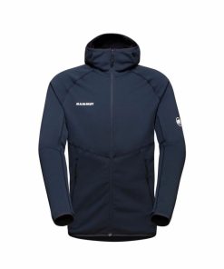 On mmtsklep Polary I Bluzy | Polar Aconcagua Ml Hooded Jacket Men Marine