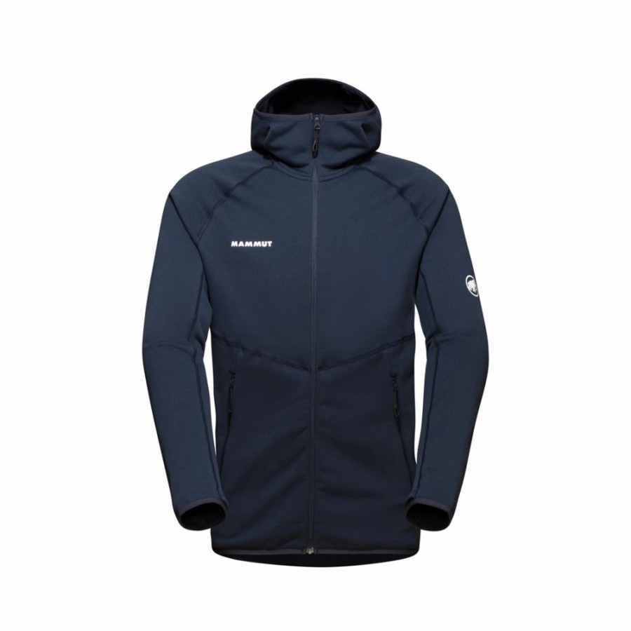 On mmtsklep Polary I Bluzy | Polar Aconcagua Ml Hooded Jacket Men Marine