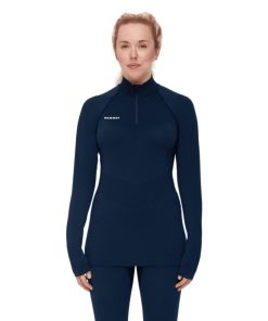 Ona mmtsklep Bielizna Termoaktywna | Trift Half Zip Longsleeve Women .S Marine