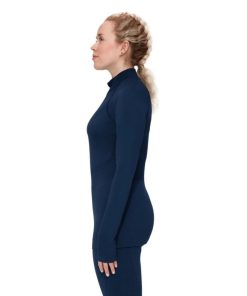 Ona mmtsklep Bielizna Termoaktywna | Trift Half Zip Longsleeve Women .S Marine