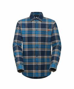 On mmtsklep Koszulki I Koszule | Koszula Trovat Longsleeve Shirt Men Marine-Deep Ice