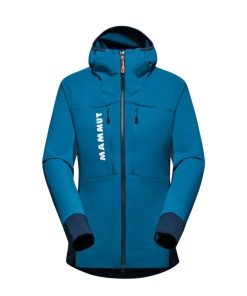 Ona mmtsklep Kurtki I Kamizelki | Kurtka Aenergy So Hybrid Hooded Jacket Women Deep Ice-Marine