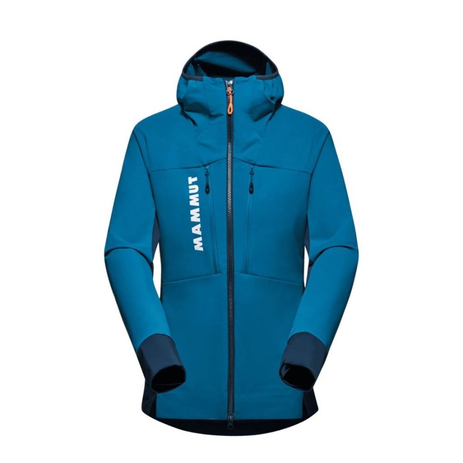 Ona mmtsklep Kurtki I Kamizelki | Kurtka Aenergy So Hybrid Hooded Jacket Women Deep Ice-Marine