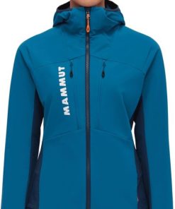 Ona mmtsklep Kurtki I Kamizelki | Kurtka Aenergy So Hybrid Hooded Jacket Women Deep Ice-Marine