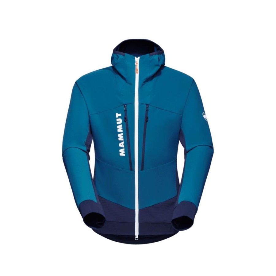 On mmtsklep Kurtki I Kamizelki | Kurtka Aenergy So Hybrid Hooded Jacket Men Deep Ice-Marine