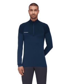 On mmtsklep Bielizna Termoaktywna | Bluza Trift Half Zip Longsleeve Men Marine