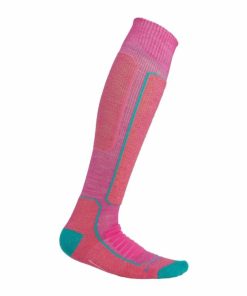 Ona mmtsklep Skarpety | W Ski+ Medium Otc Tmp/Flxgrn/Eart, Small Pink