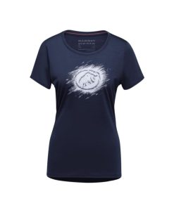 Ona mmtsklep Koszulki I Koszule | Koszulka Alnasca T-Shirt Women Graphic Marine Melange