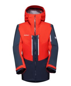 On mmtsklep Kurtki I Kamizelki | Haldigrat Hs Hooded Jacket Men .M Marine-Hot Red