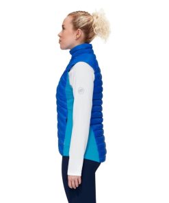 Ona mmtsklep Kurtki I Kamizelki | Kamizelka Albula In Hybrid Vest Women Ice-Gentian