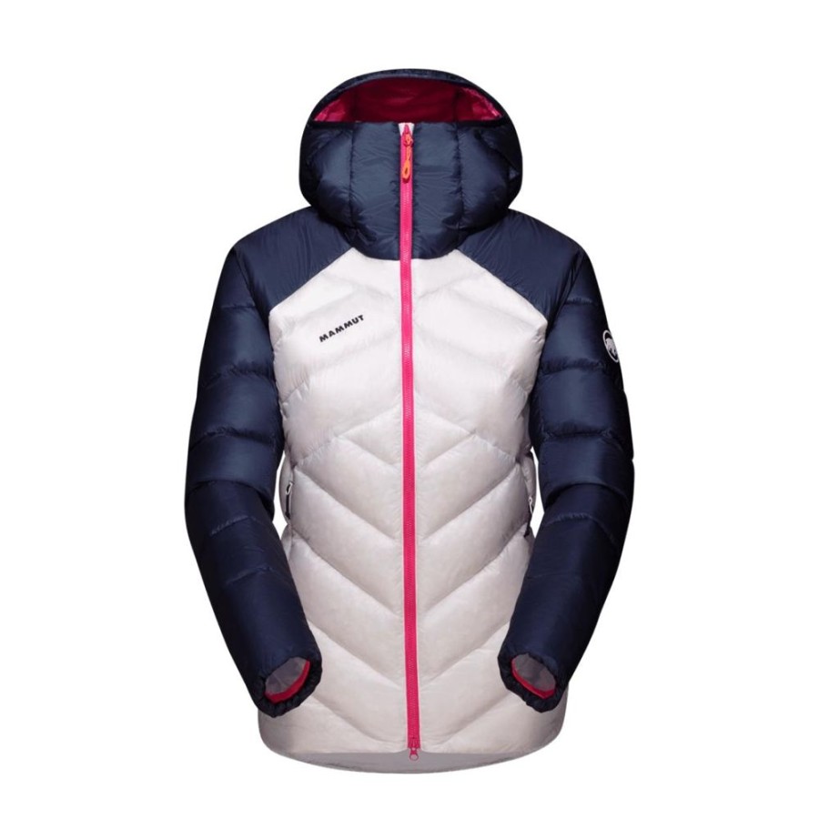 Ona mmtsklep Kurtki I Kamizelki | Taiss In Hooded Jacket Women .Xs White-Marine