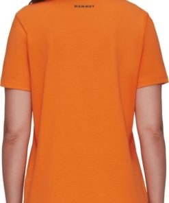 Ona mmtsklep Koszulki I Koszule | Koszulka Mammut Core T-Shirt Women Emblem Dark Tangerine