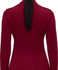 Ona mmtsklep Polary I Bluzy | Aenergy Ml Half Zip Pull Women Blood Red