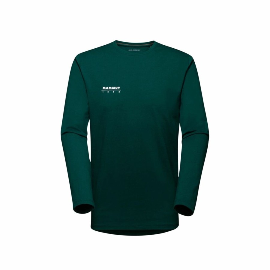 On mmtsklep Polary I Bluzy | Bluza Mammut Longsleeve Men Dark Teal