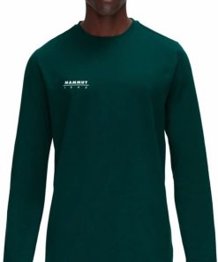 On mmtsklep Polary I Bluzy | Bluza Mammut Longsleeve Men Dark Teal