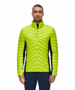 On mmtsklep Kurtki I Kamizelki | Albula In Hybrid Jacket Men .S Highlime-Marine