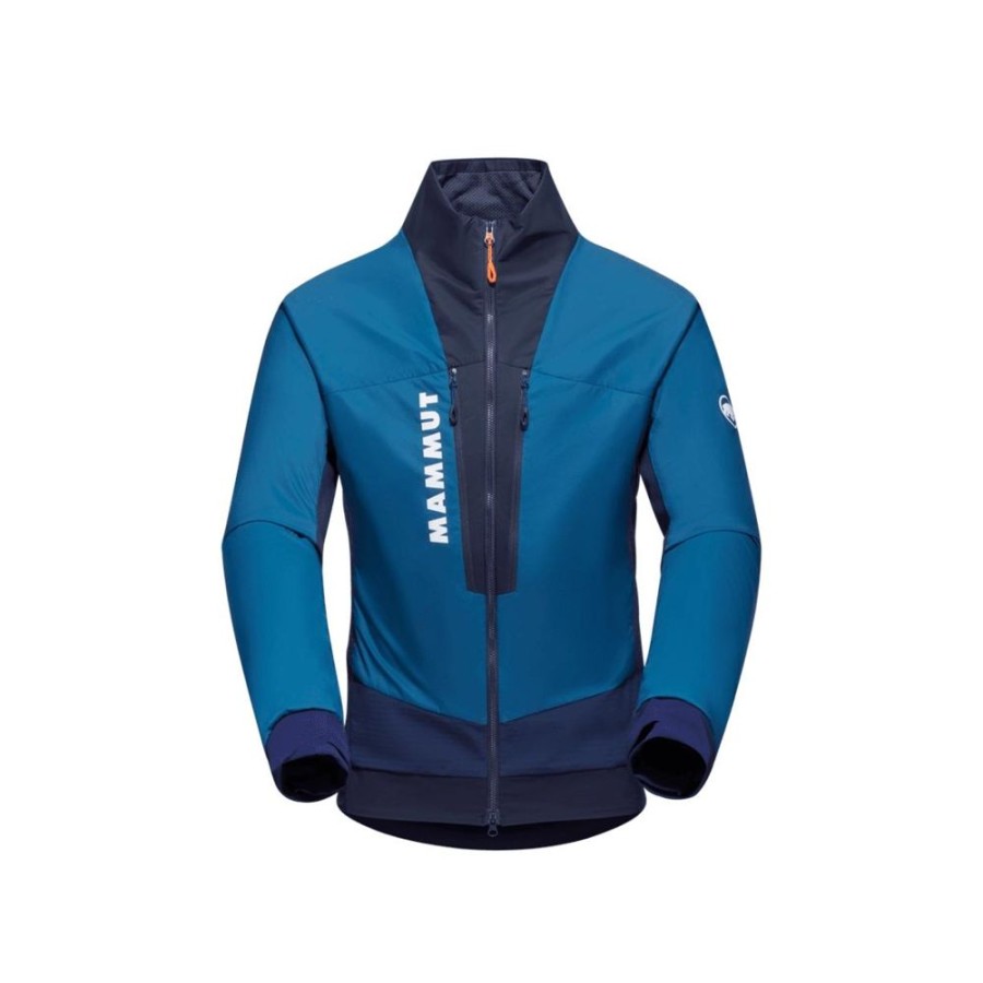 On mmtsklep Kurtki I Kamizelki | Kurtka Aenergy In Hybrid Jacket Men Deep Ice-Marine