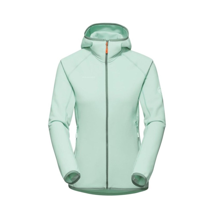 Ona mmtsklep Polary I Bluzy | Polar Aconcagua Ml Hooded Jacket Women Neo Mint