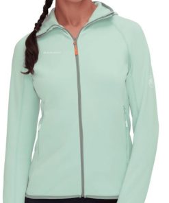 Ona mmtsklep Polary I Bluzy | Polar Aconcagua Ml Hooded Jacket Women Neo Mint