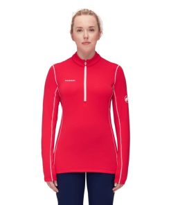 Ona mmtsklep Polary I Bluzy | Aenergy Ml Half Zip Pull Women Azalea