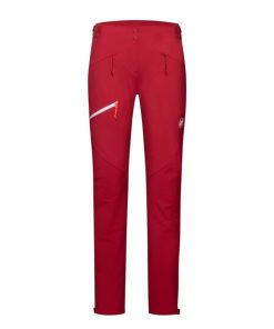 Ona mmtsklep Spodnie I Spodenki | Courmayeur So Pants Women .38 Blood Red