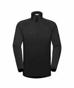 On mmtsklep Polary I Bluzy | Bluza Snow Ml Half Zip Pull Men Black