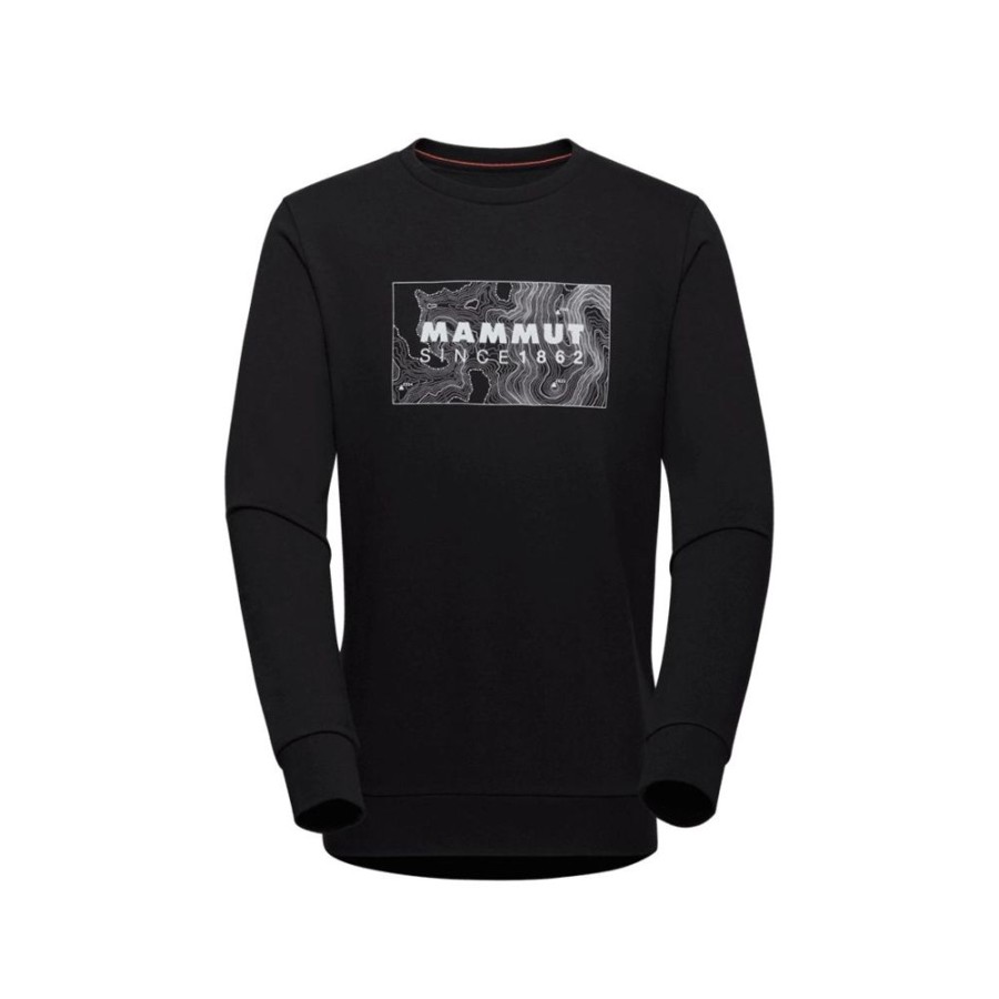 On mmtsklep Polary I Bluzy | Bluza Mammut Core Ml Crew Neck Men 1862 Black