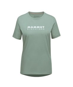 Ona mmtsklep Koszulki I Koszule | Koszulka Mammut Core T-Shirt Women Logo Jade