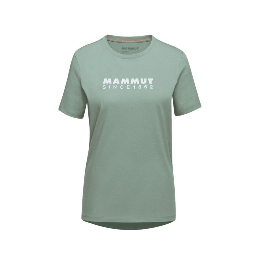 Ona mmtsklep Koszulki I Koszule | Koszulka Mammut Core T-Shirt Women Logo Jade