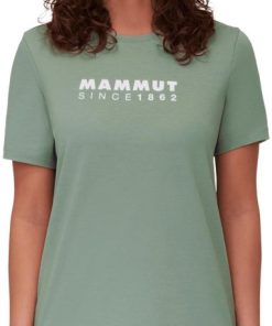 Ona mmtsklep Koszulki I Koszule | Koszulka Mammut Core T-Shirt Women Logo Jade