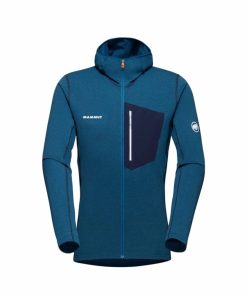 On mmtsklep Polary I Bluzy | Bluza Aenergy Light Ml Hooded Jacket Men Deep Ice-Marine