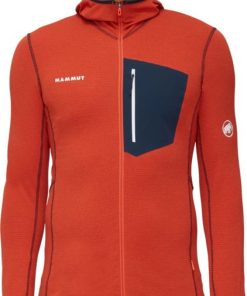 On mmtsklep Polary I Bluzy | Bluza Aenergy Light Ml Hooded Jacket Men Hot Red-Marine