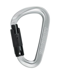 Sprzet mmtsklep Karabinki I Ekspresy | Karabinek Classic Hms Twistlock Plus Carabiner Light Grey