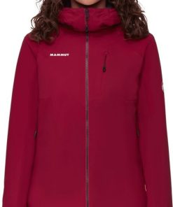 Ona mmtsklep Kurtki I Kamizelki | Kurtka Rime In Flex Hooded Jacket Women Blood Red