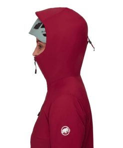 Ona mmtsklep Kurtki I Kamizelki | Kurtka Rime In Flex Hooded Jacket Women Blood Red