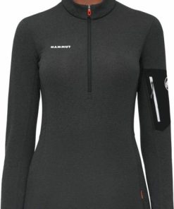 Ona mmtsklep Polary I Bluzy | Aenergy Light Ml Half Zip Pull Women .Xs Black-Phantom