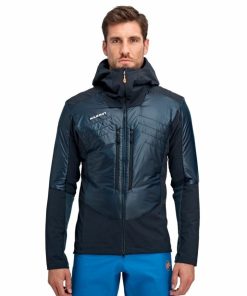 On mmtsklep Kurtki I Kamizelki | Kurtka Eisfeld So Hybrid Hooded Jacket Men Night