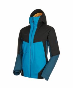 On mmtsklep Kurtki I Kamizelki | Kurtka Casanna Hs Thermo Hooded Jacket Men Sapphire-Wing Teal-Black