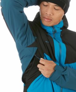 On mmtsklep Kurtki I Kamizelki | Kurtka Casanna Hs Thermo Hooded Jacket Men Sapphire-Wing Teal-Black