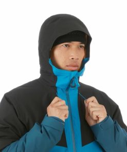 On mmtsklep Kurtki I Kamizelki | Kurtka Casanna Hs Thermo Hooded Jacket Men Sapphire-Wing Teal-Black