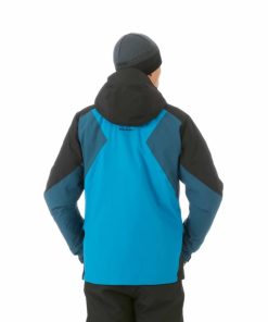 On mmtsklep Kurtki I Kamizelki | Kurtka Casanna Hs Thermo Hooded Jacket Men Sapphire-Wing Teal-Black