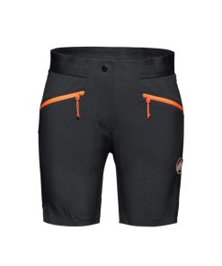 Ona mmtsklep Spodnie I Spodenki | Sertig Shorts Women .32 Black-Vibrant Orange