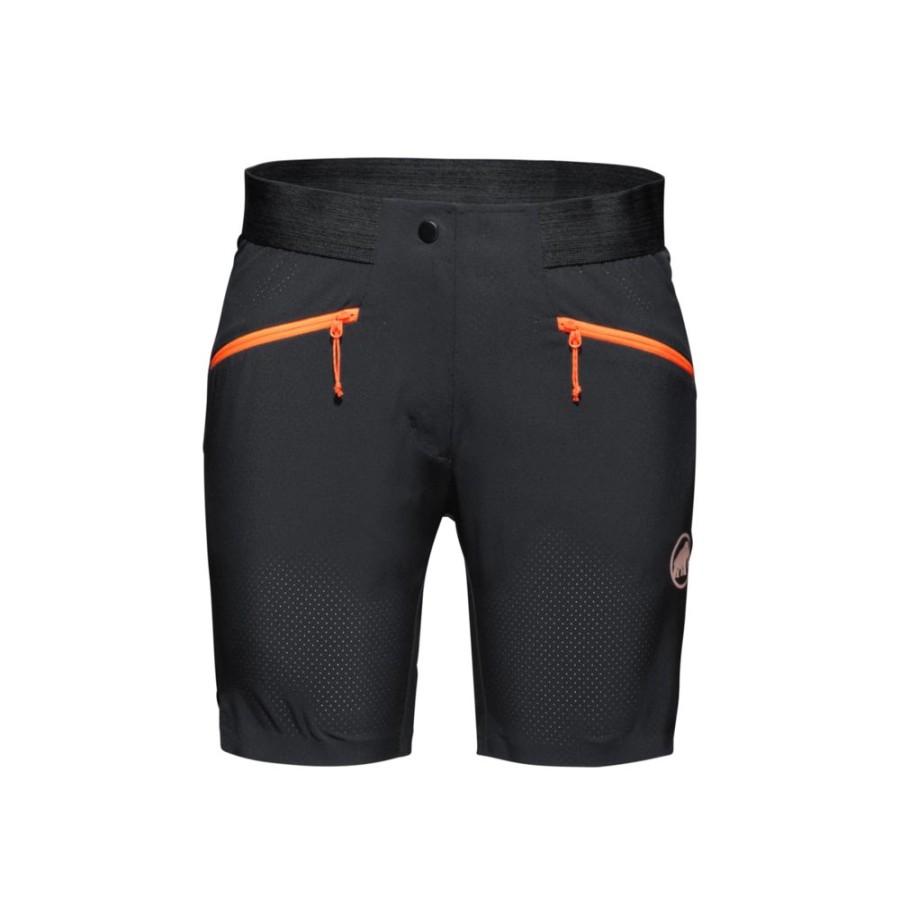 Ona mmtsklep Spodnie I Spodenki | Sertig Shorts Women .32 Black-Vibrant Orange