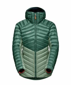 Ona mmtsklep Kurtki I Kamizelki | Kurtka Broad Peak In Hooded Jacket Women Jade-Dark Jade