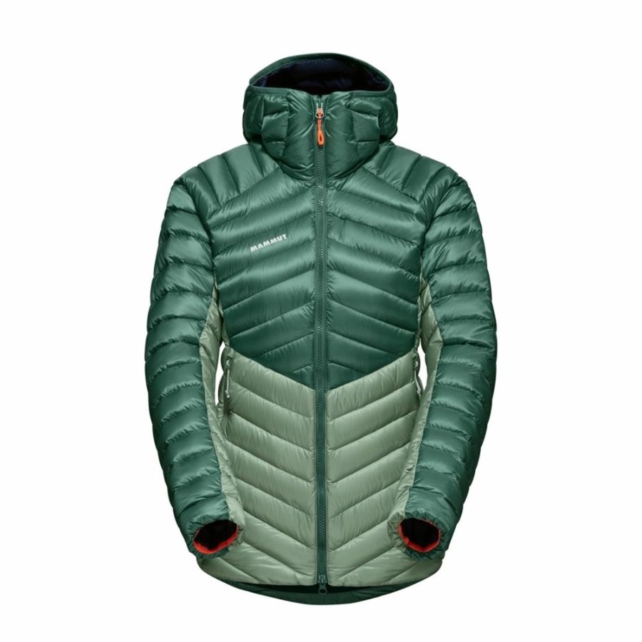 Ona mmtsklep Kurtki I Kamizelki | Kurtka Broad Peak In Hooded Jacket Women Jade-Dark Jade