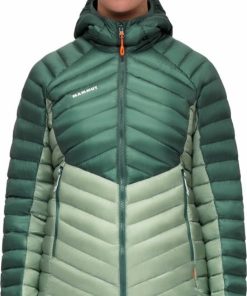 Ona mmtsklep Kurtki I Kamizelki | Kurtka Broad Peak In Hooded Jacket Women Jade-Dark Jade